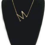 M pendant necklace el macho