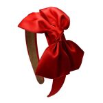 Red Bow Headband