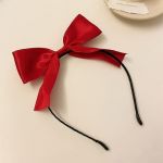red bow headband