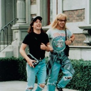 wayne's world reebok outfit