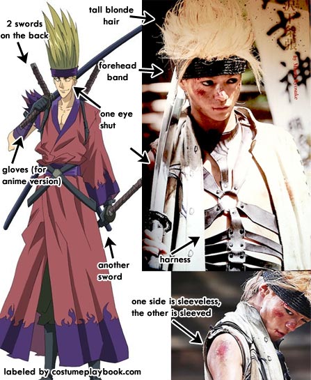 Japan Anime Rurouni Kenshin Himura Kenshin Cosplay Kimono Cloak