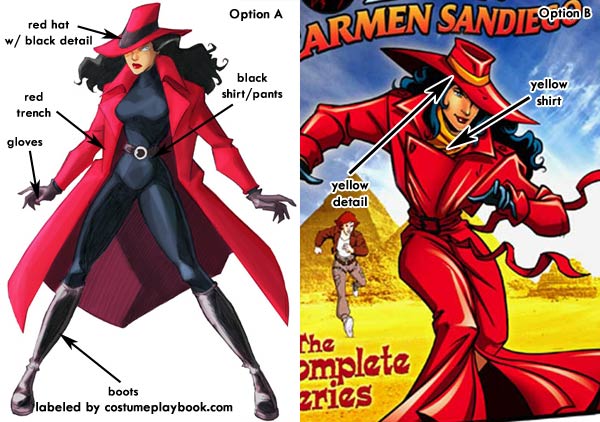 Carmen Sandiego Costume Costume Playbook Cosplay Halloween ideas