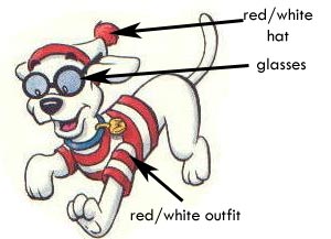 Woof costume from Where's Wally