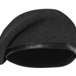 Black Military Beret