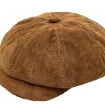 Brown Newsboy Hat