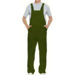 Dark Green Overalls