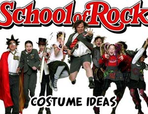 School of Rock Halloween Costume  Black halloween costumes, Most creative  halloween costumes, Rock halloween costumes