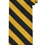 black yellow necktie