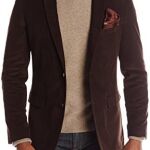 brown corduroy blazer