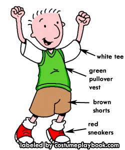 doug costume from nickelodeon