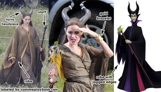 DIY MALEFICENT COSTUME - ANGELINA JOLIE 