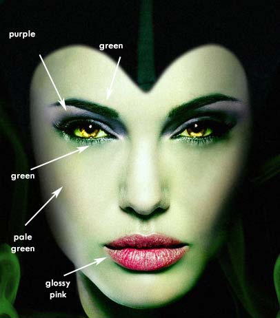 maleficent 2014 movie makeup