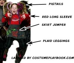 outfit of marta blondie from school of rock