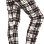 plaid leggings