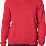 red pullover sweater