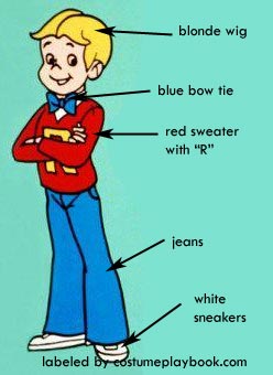 Costume of Richie Rich in the Cartoon TV Series