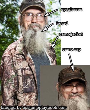 Si Duck Dynasty Outfit and Beard