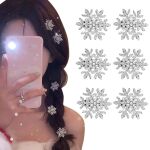 snowflake hair accessory