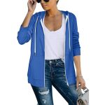 Blue Hooded Jacket