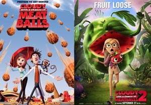 Cloudy with a Chance of Meatballs 1 and 2