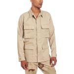 Khaki Military Safari Jacket with pockets