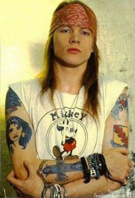 mickey mouse axl rose