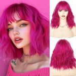 ramona flowers deep pink wig