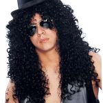 slash hat with wig