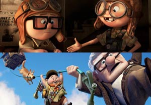 up characters ellie and carl costumes