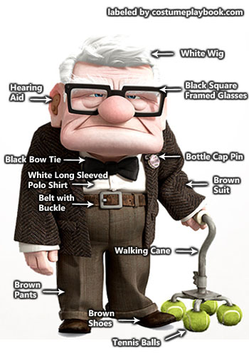 Up - Carl Fredricksen senior outfit