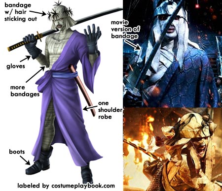 Aoshi Shinomori Costume  Costume Playbook - Cosplay & Halloween ideas