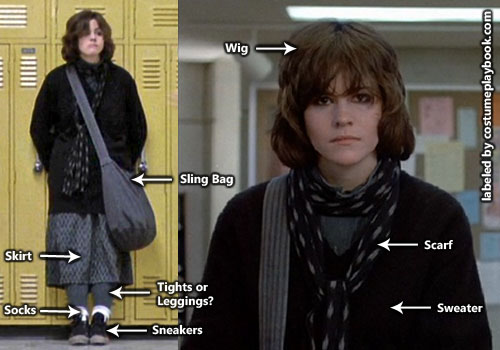 Breakfast Club Allison Reynolds Outfit