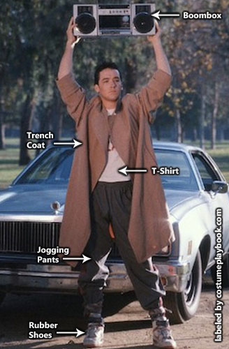 Lloyd Dobler Cusack Costume from Say Anything