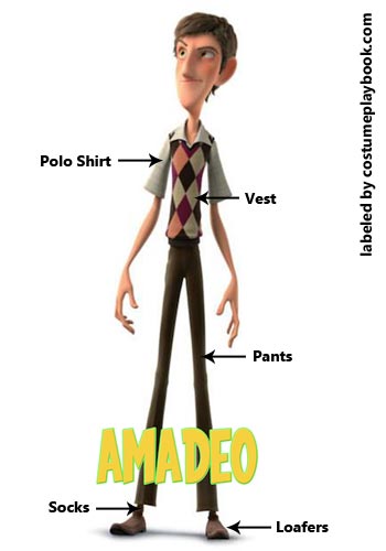 Amadeo Costume from Foosballs Underdogs Movie