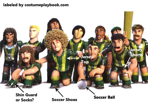 Foosball Team Costume - The Unbeatables Movie