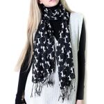 animal print scarf