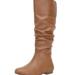 brown slouchy boots claire