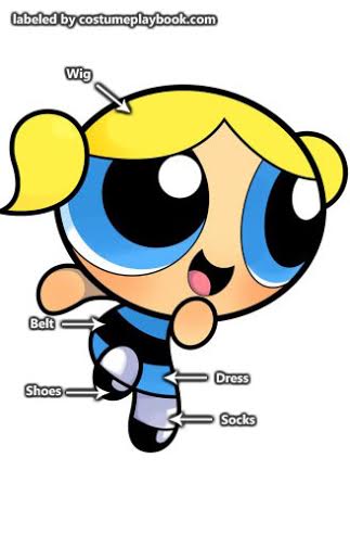 Bubbles Costume Costume Playbook Cosplay Halloween Ideas