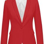 red blazer