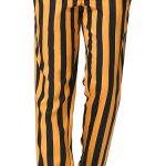 yellow black striped pants