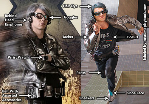 Peter Maximoff aka Quicksilver Costume for X-men Days of Future Past Movie