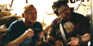 Shaun and Zombie Ed - Shaun of the Dead