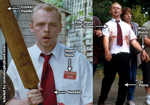 Costume of Shaun of the Dead