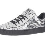 silver sneakers