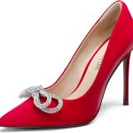 Red Pointy Pumps