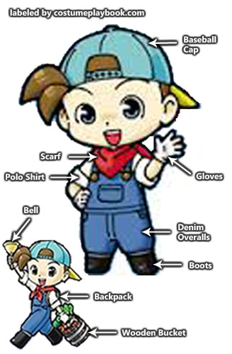 costume harvest moon farmer