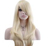 long blonde wig