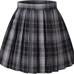 plaid skirt cady