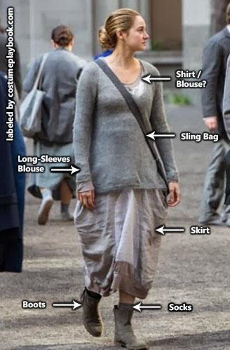 Abnegation Faction Costumes Tris Caleb Costume Playbook