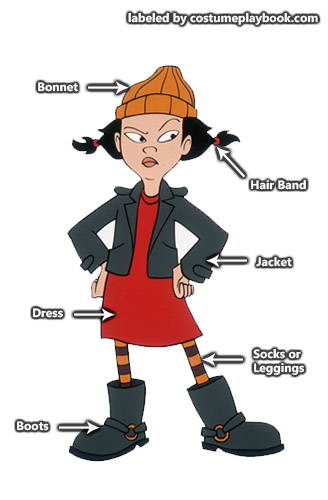 Disney Recess Spinelli Costume - Ashley Cartoon